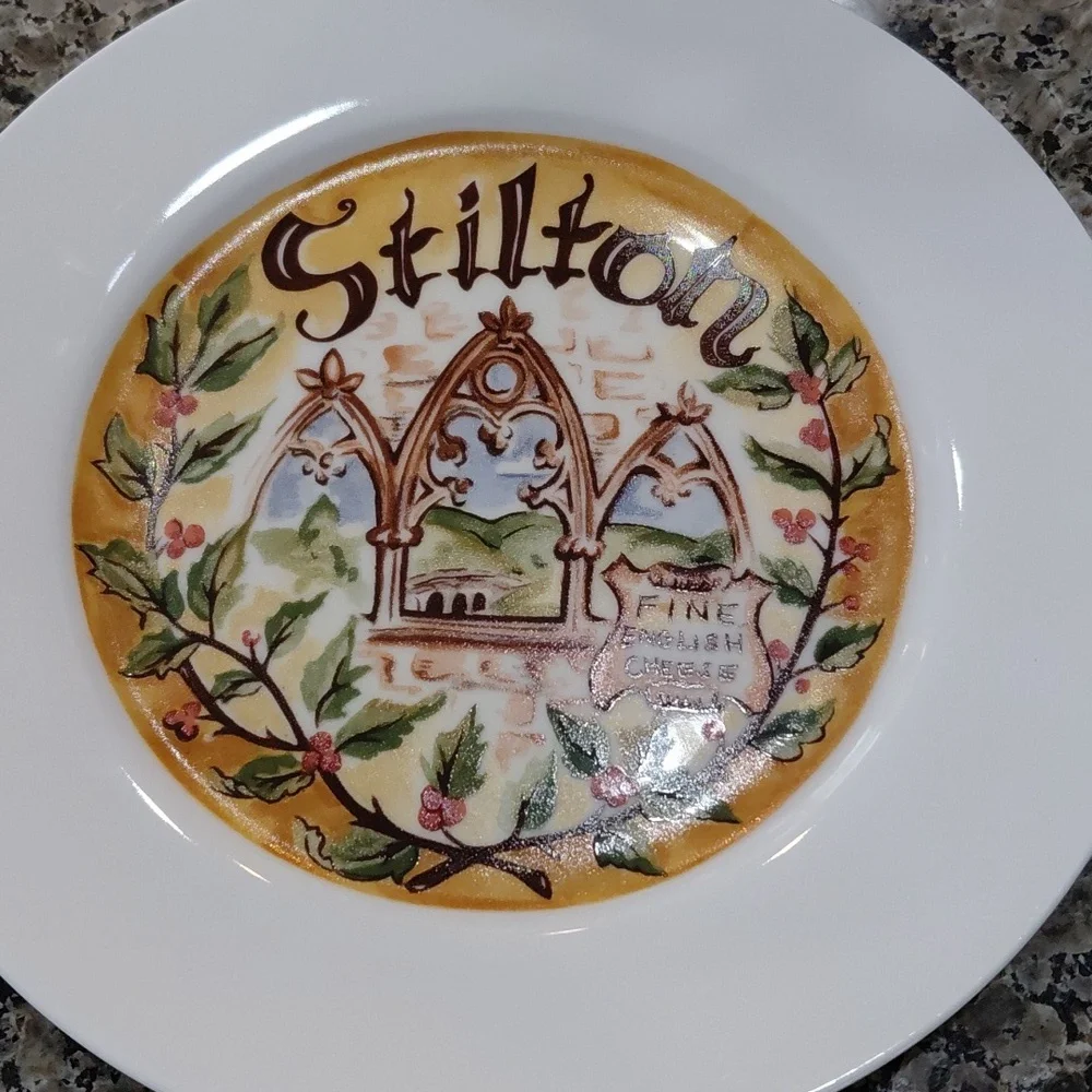 Cheese-Themed Decorative Plate Set